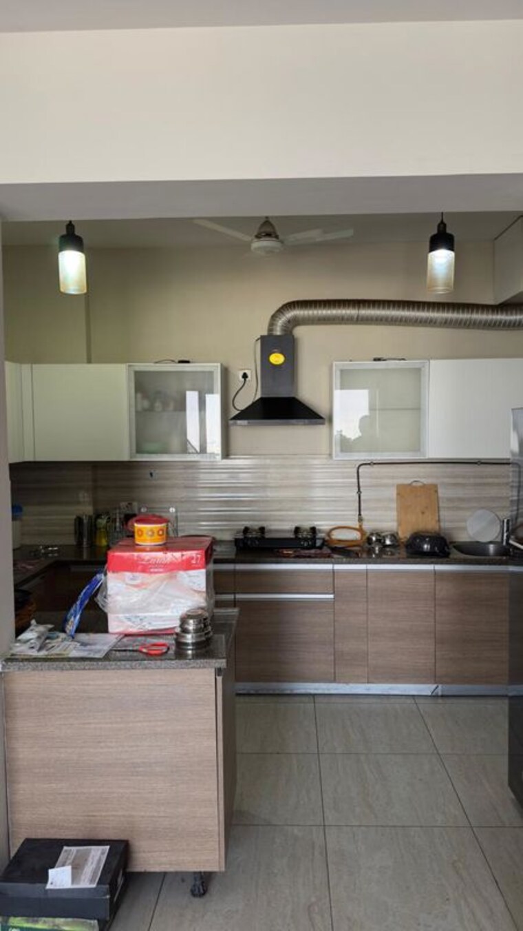 Kitchen, aba-cleo-county 3 Bedroom 2070 Sq.Ft. Apartment In Sector 121 Noida 10333251