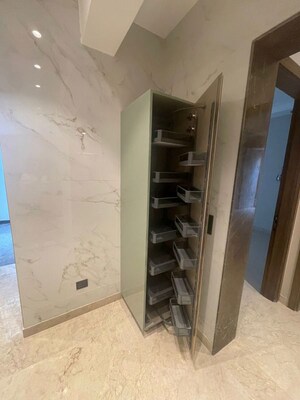 Staircase in 3 BHK Apartment at Defence Colony – for Rent