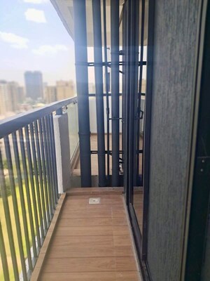 Balcony in 2 BHK Apartment at Damji Shamji Mahavir Spring Tulip Phase 1, Pokhran Road No Two – for Sale
