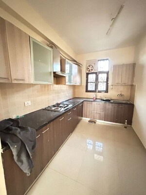 Kitchen in 3 BHK Builder Floor at Omaxe New Chandigarh, North Mullanpur – for Rent