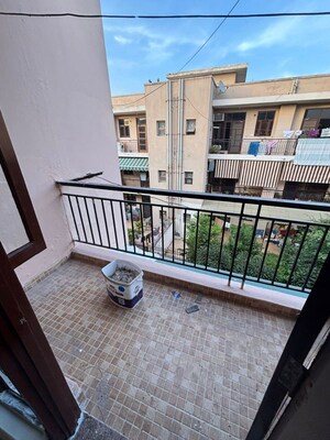 Balcony in 3 BHK Builder Floor at Omaxe New Chandigarh, North Mullanpur – for Rent