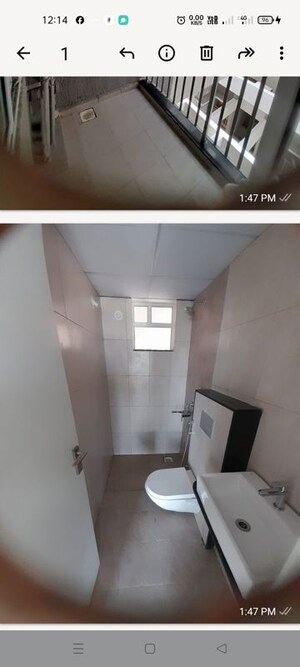 Bathroom in 3 BHK Apartment at Godrej Hillside, Mahalunge – for Rent