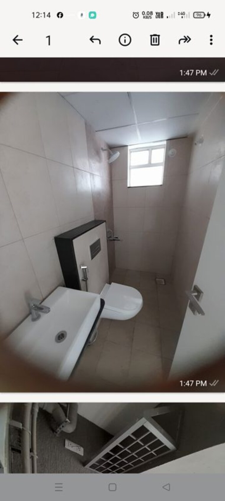 Bathroom, godrej-hillside 3 Bedroom 731 Sq.Ft. Apartment In Mahalunge Pune 10333422