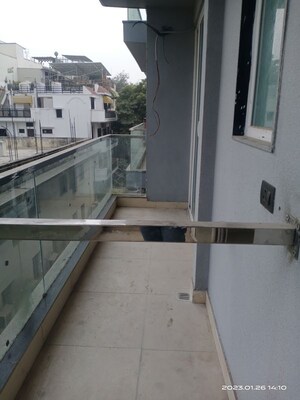 Balcony in 3 BHK Builder Floor at Vasant Kunj – for Rent