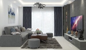 Living Room in 3 BHK Apartment at Shanaz Apartment, Malabar Hill – for Rent