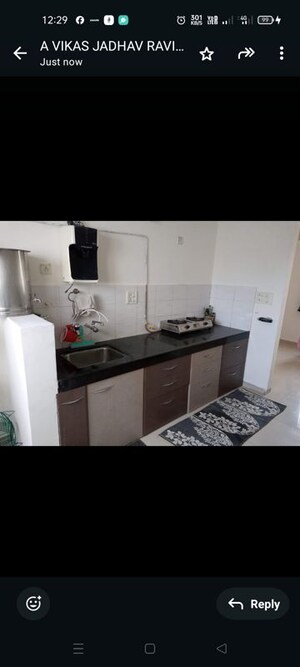 Kitchen in 3 BHK Apartment at Angal Palazzo Apartment, Balewadi – for Rent