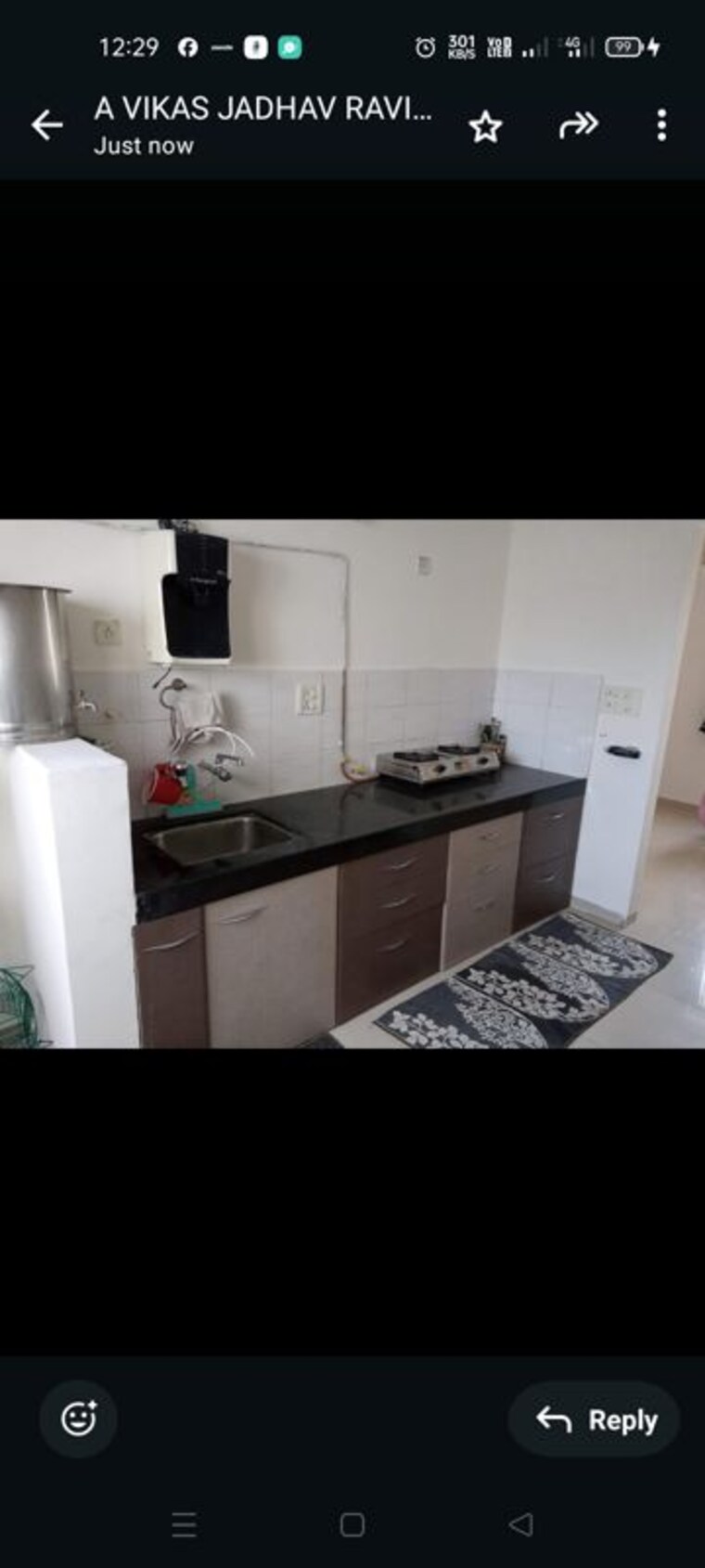 Kitchen, angal-palazzo-apartment 3 Bedroom 1500 Sq.Ft. Apartment In Balewadi Pune 10333462