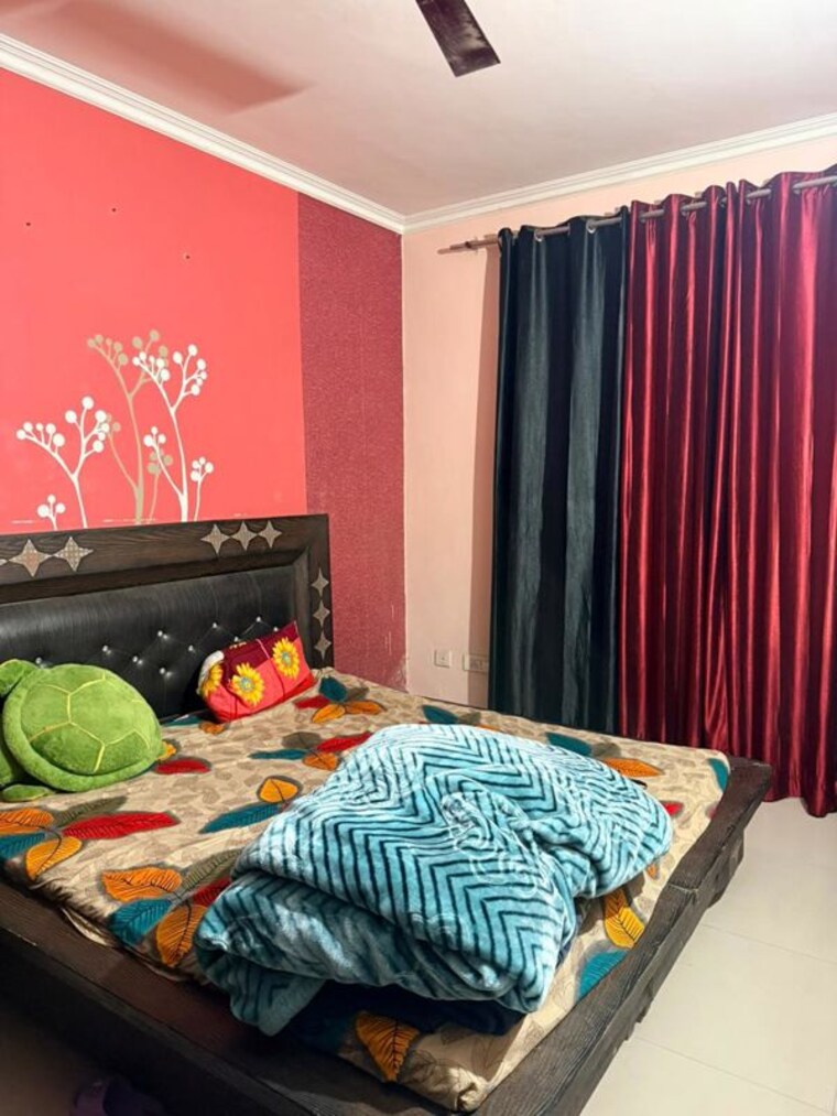 Bedroom, penta-homes 2 Bedroom 900 Sq.Ft. Apartment In Vip Road Zirakpur 10333506