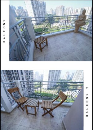 Balcony in 3 BHK Apartment at Pareena Coban Residences, Sector 99a – for Sale