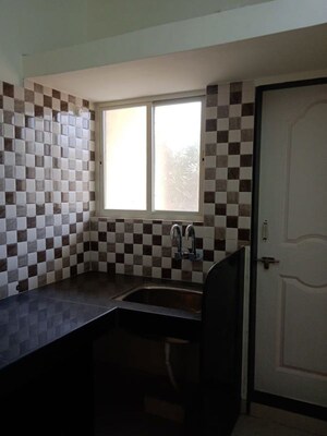 Kitchen in 1 BHK Apartment at Digambar Nagar – for Rent