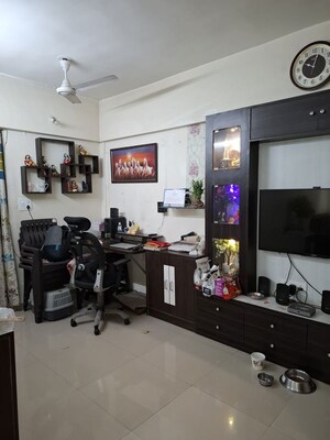 Living Room in 2 BHK Apartment at Rohan Silver Gardenia, Ravet – for Sale