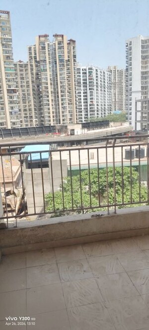 Balcony in 2 BHK Apartment at Sam Palm Olympia, Sector 16c Greater Noida – for Rent