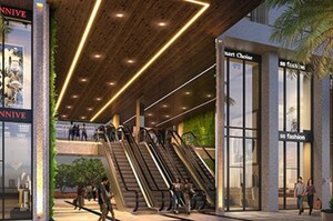 Staircase in  Office Space at Lower Parel – for Rent
