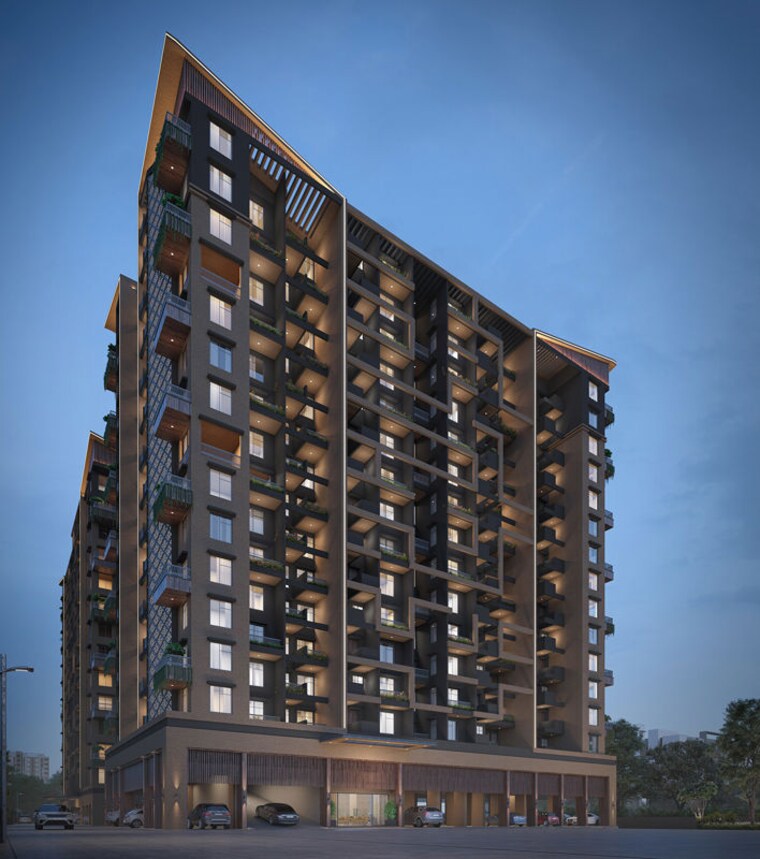 Exterior View, veddant-ganesh-bella-rossa-phase-2 3 Bedroom 1350 Sq.Ft. Apartment In Punawale Pune 10333497