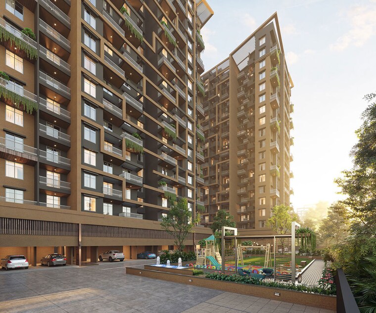 Exterior View, veddant-ganesh-bella-rossa-phase-2 3 Bedroom 1350 Sq.Ft. Apartment In Punawale Pune 10333497