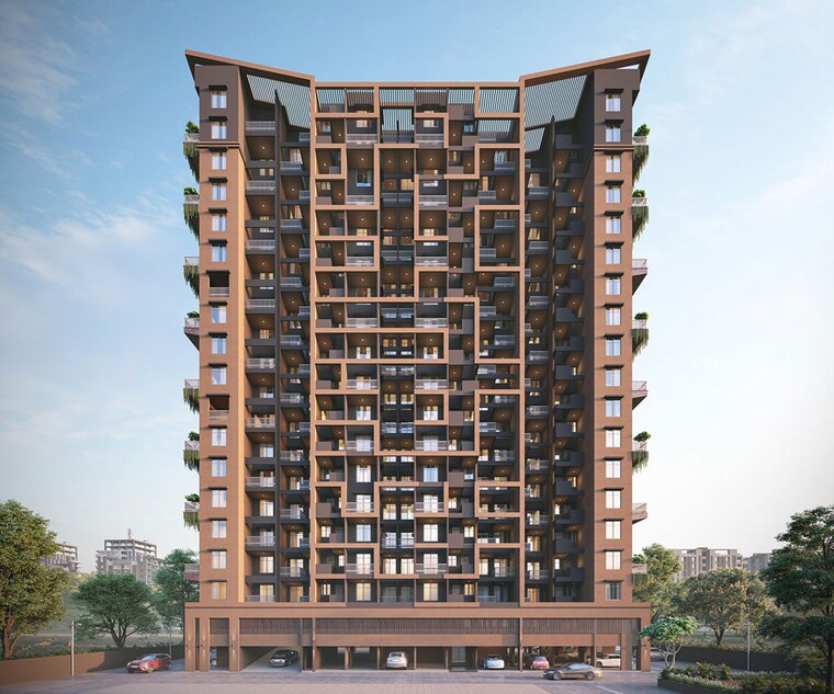 Exterior View, veddant-ganesh-bella-rossa-phase-2 3 Bedroom 1350 Sq.Ft. Apartment In Punawale Pune 10333497