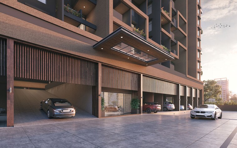 Exterior View, veddant-ganesh-bella-rossa-phase-2 3 Bedroom 1350 Sq.Ft. Apartment In Punawale Pune 10333497