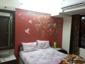 Bedroom in 1 BHK Apartment at Vakratunda Residency, Dhokali – for Sale