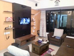 Living Room in 1 BHK Apartment at Vakratunda Residency, Dhokali – for Sale
