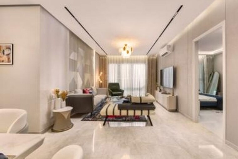 Living Room, jp-codename-matunga-origins 2 Bedroom 606 Sq.Ft. Apartment In Matunga East Mumbai 10333653