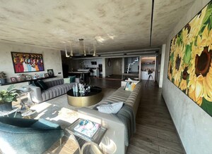 Living Room in 6 BHK Penthouse at Versova – for Sale