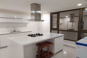 Kitchen in 3.5 BHK Apartment at Panchshil One North, Magarpatta City – for Rent