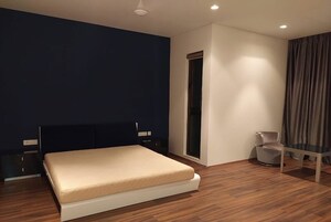 Bedroom in 3.5 BHK Apartment at Panchshil One North, Magarpatta City – for Rent