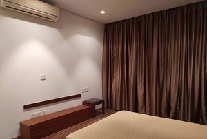 Bedroom in 3.5 BHK Apartment at Panchshil One North, Magarpatta City – for Rent