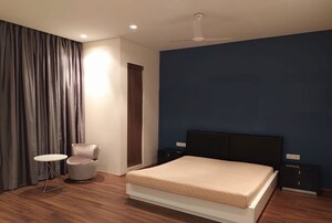 Bedroom in 3.5 BHK Apartment at Panchshil One North, Magarpatta City – for Rent