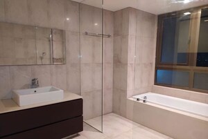 Bathroom in 3.5 BHK Apartment at Panchshil One North, Magarpatta City – for Rent