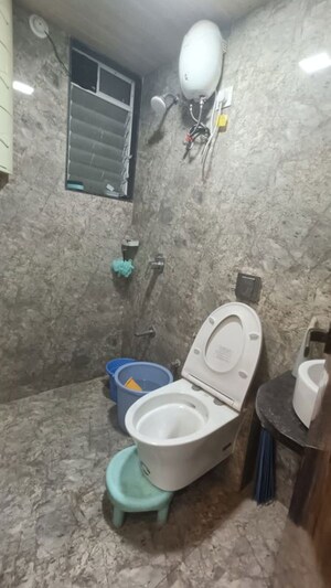 Bathroom in 2 BHK Apartment at Shree Chamunda Damodarpriya, Kharghar – for Sale