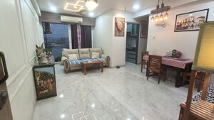 Living Room in 2 BHK Apartment at Shree Chamunda Damodarpriya, Kharghar – for Sale