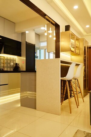 Staircase in 3 BHK Apartment at Brigade Cornerstone Utopia Tranquil Block, Varthur – for Sale