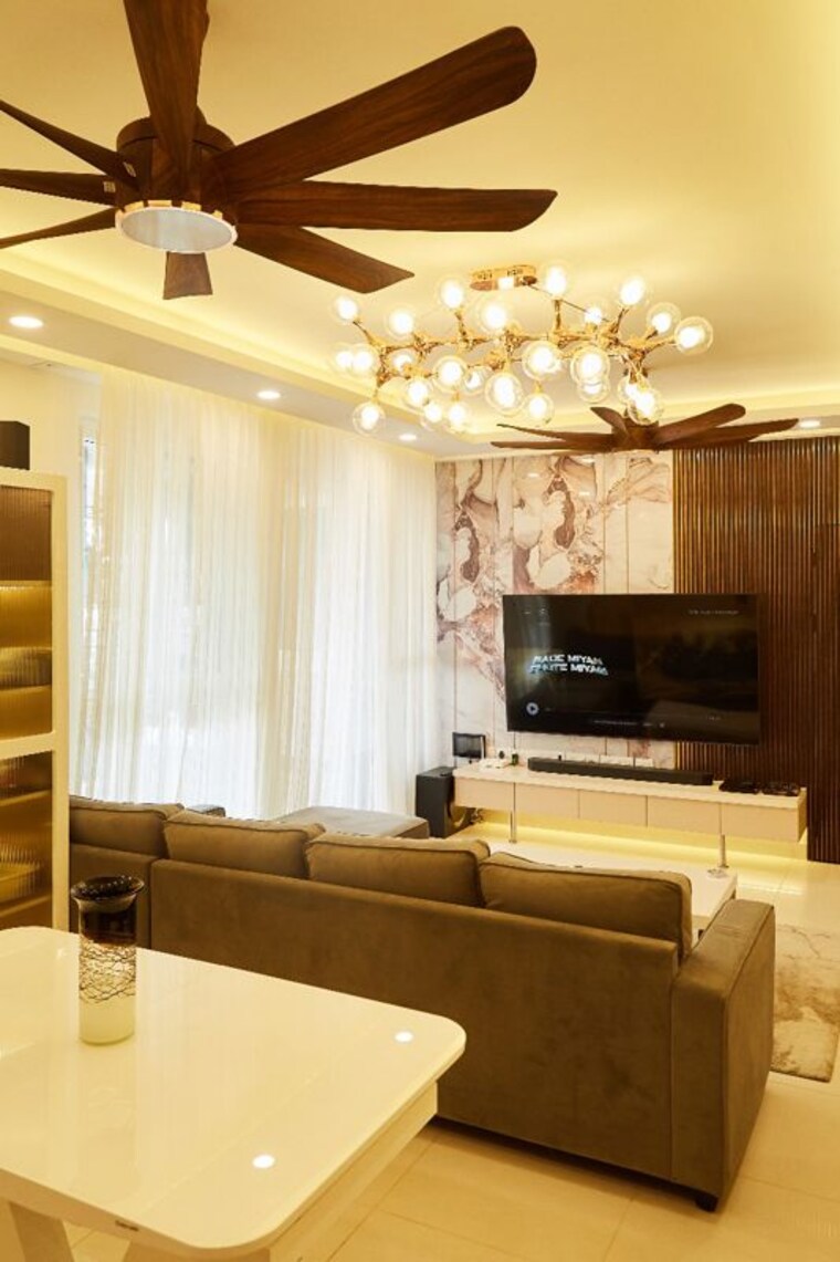 Living Room, brigade-cornerstone-utopia-tranquil-block 3 Bedroom 1656 Sq.Ft. Apartment In Varthur Bangalore 10333650