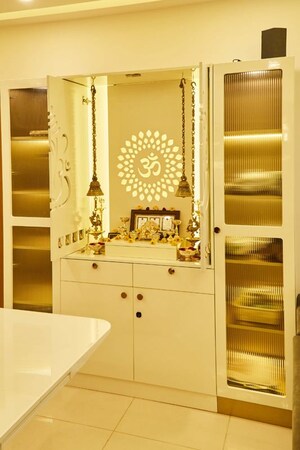 Living Room in 3 BHK Apartment at Brigade Cornerstone Utopia Tranquil Block, Varthur – for Sale