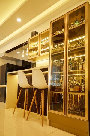 Staircase in 3 BHK Apartment at Brigade Cornerstone Utopia Tranquil Block, Varthur – for Sale