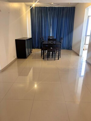 Dining area in 3.5 BHK Apartment at Panchshil One North, Magarpatta City – for Rent