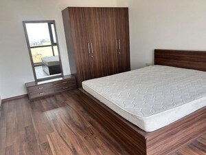 Bedroom in 3.5 BHK Apartment at Panchshil One North, Magarpatta City – for Rent