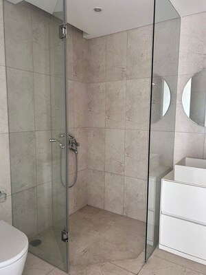 Bathroom in 3.5 BHK Apartment at Panchshil One North, Magarpatta City – for Rent