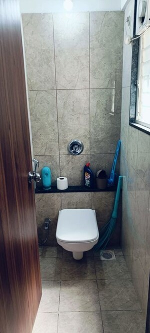 Bathroom in 2 BHK Apartment at Nirmiti Lorelle, Wakad – for Rent