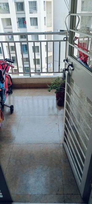 Balcony in 2 BHK Apartment at Nirmiti Lorelle, Wakad – for Rent