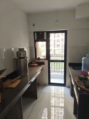 Kitchen in 2 BHK Apartment at Runwal Gardens, Dombivli East – for Rent
