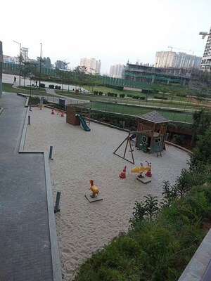 Swimming Pool in 2 BHK Apartment at Bhartiya City Nikoo Homes II, Thanisandra Main Road – for Rent