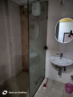 Bathroom in 3 BHK Apartment at Ambiience Antilia, Bavdhan – for Rent