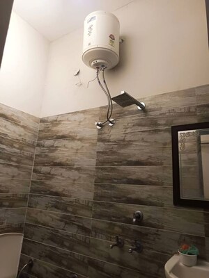 Bathroom in 1 RK Apartment at Chandigarh Citi Center, Vip Road – for Rent