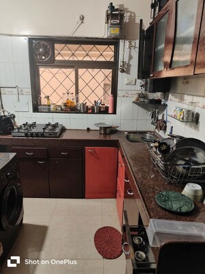 Kitchen in 2 BHK Apartment at Manavsthal Heights, Andheri East – for Rent