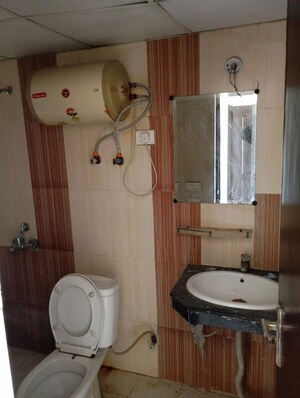 Bathroom in 2 BHK Apartment at Nimbus The Hyde park, Sector 78 – for Rent