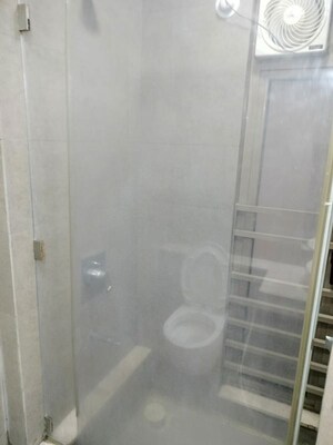 Bathroom in 2 BHK Apartment at Sheth Vasant Oasis, Andheri East – for Rent