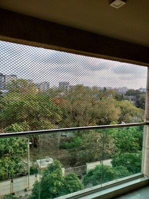 Balcony in 2 BHK Apartment at Sheth Vasant Oasis, Andheri East – for Rent