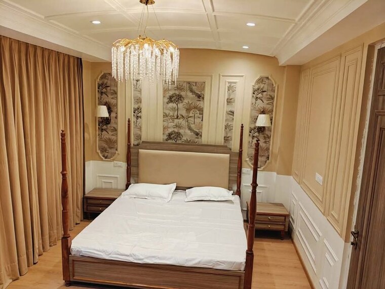 Bedroom, vanshika-ontario 3 Bedroom 1750 Sq.Ft. Villa In Faizabad Road Lucknow 10333839